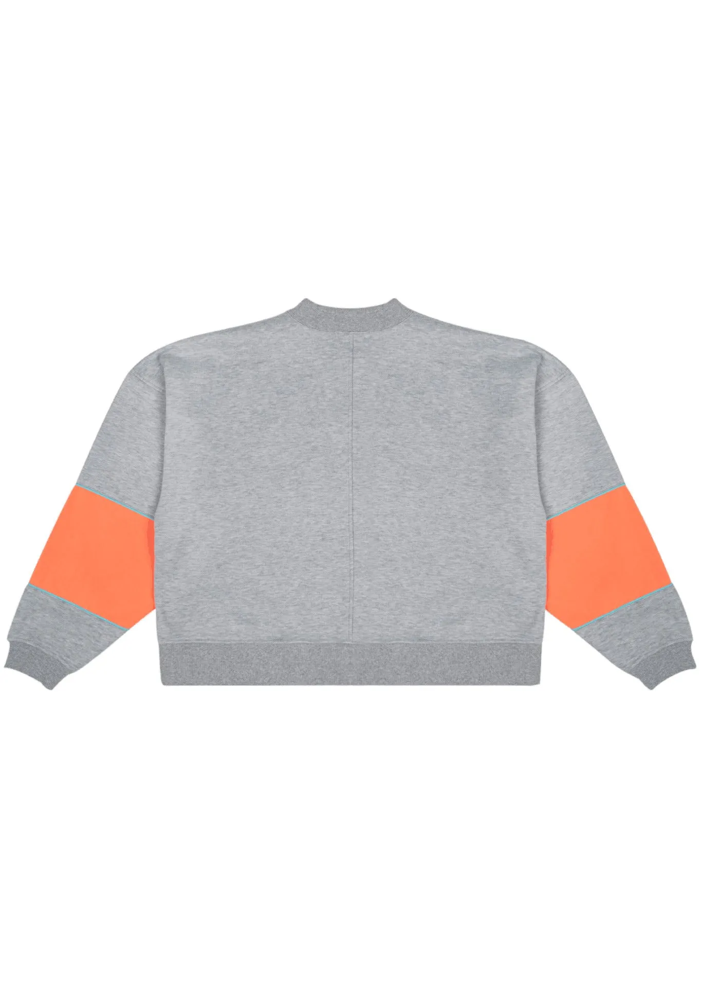 104359-034 | WILLY MOCK NECK KANGAROO | HEATHER GREY