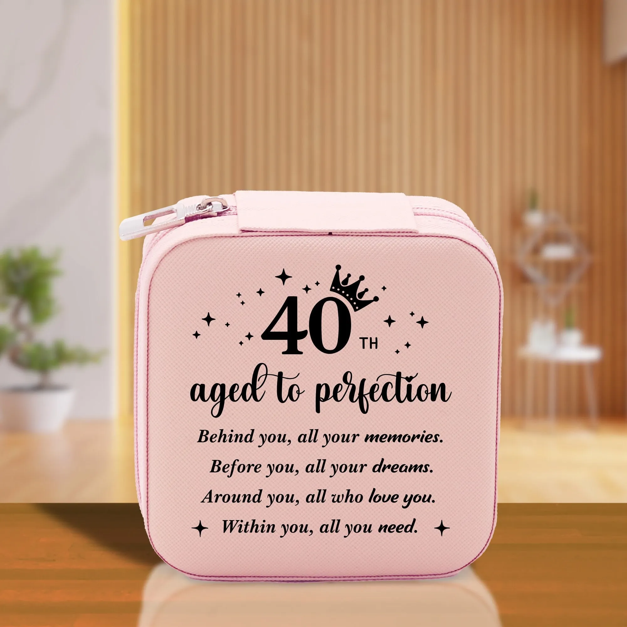 40th Aged To Perfection Cotton Canvas Tote Bag 60th Birthday Gift For Women 40th Birthday Celebration Party Gift