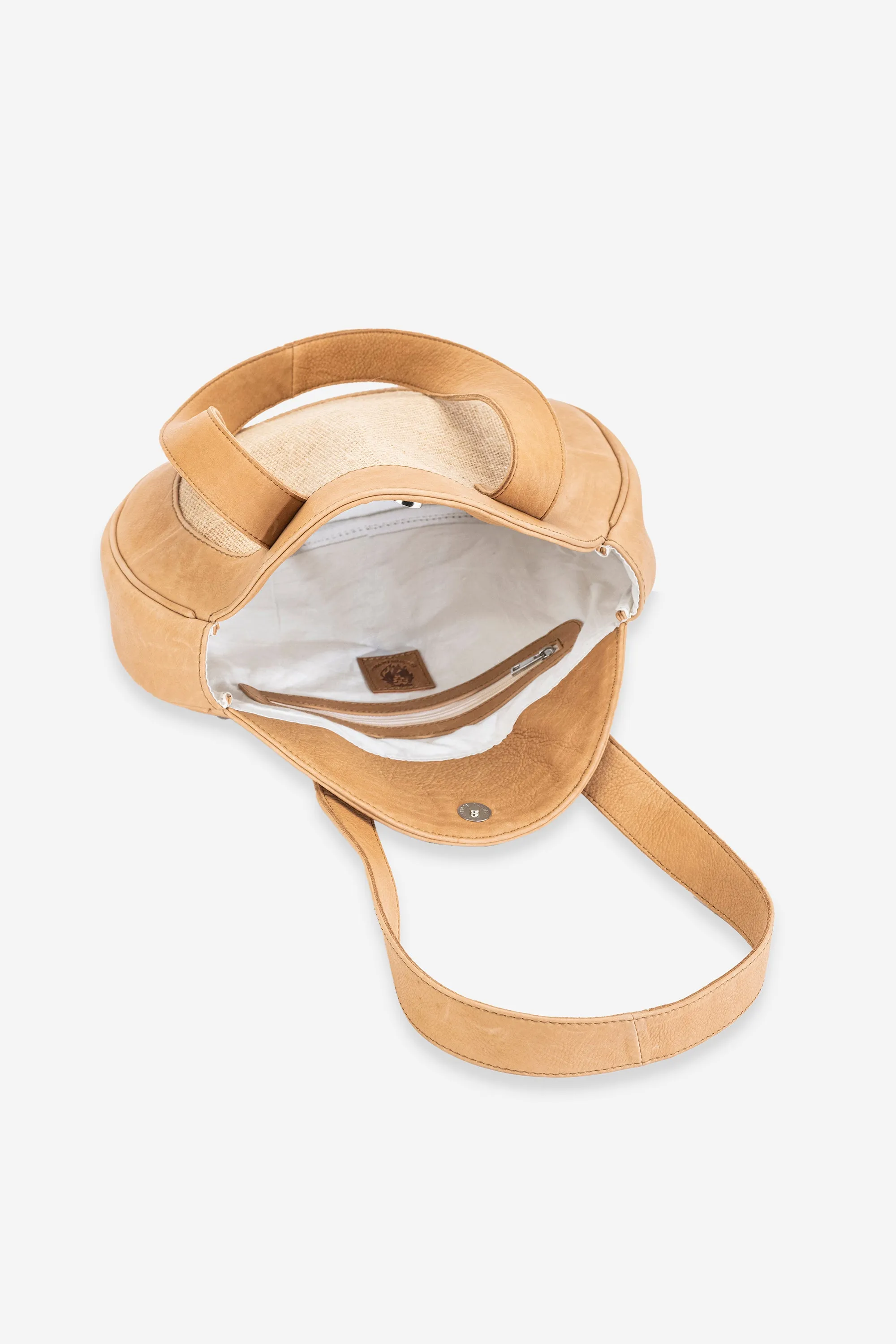 Abelardo Tia Natural & Tan Shoulder Bag
