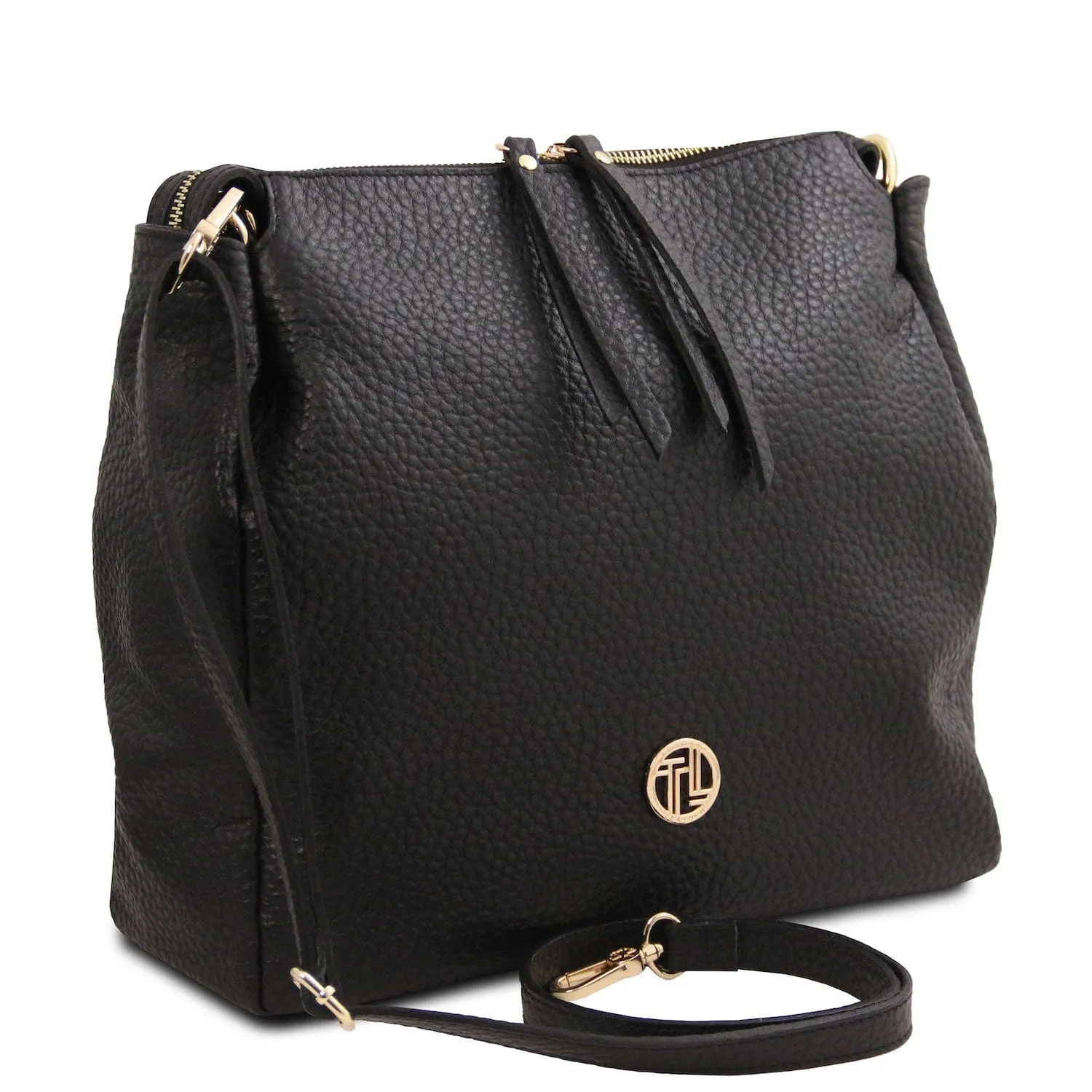 Amy - Soft Italian leather shopping bag | TL142385