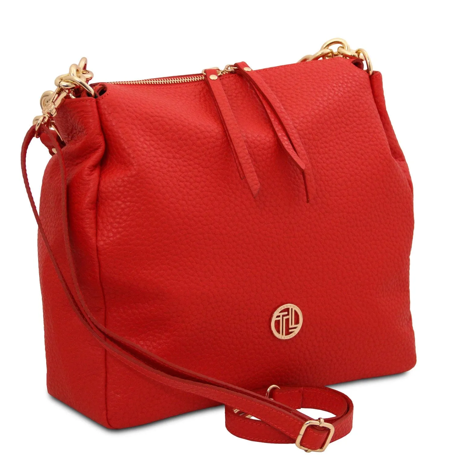Amy - Soft Italian leather shopping bag | TL142385
