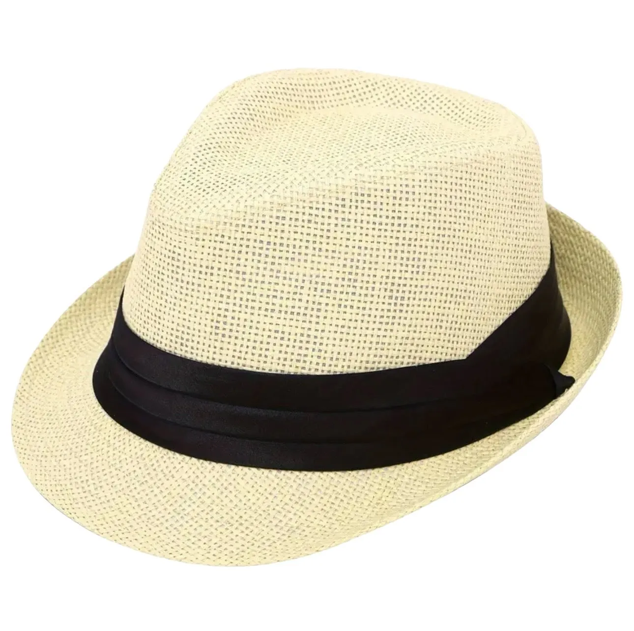 Andrea’s Deals Summer Straw Panama Hat Natural Color