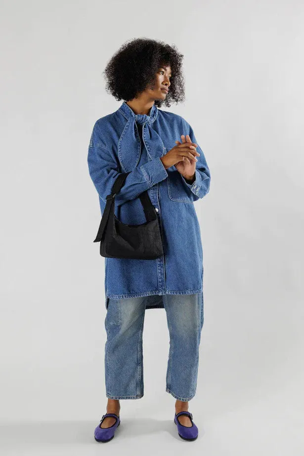 Baggu - Mini Nylon Shoulder Bag, Black