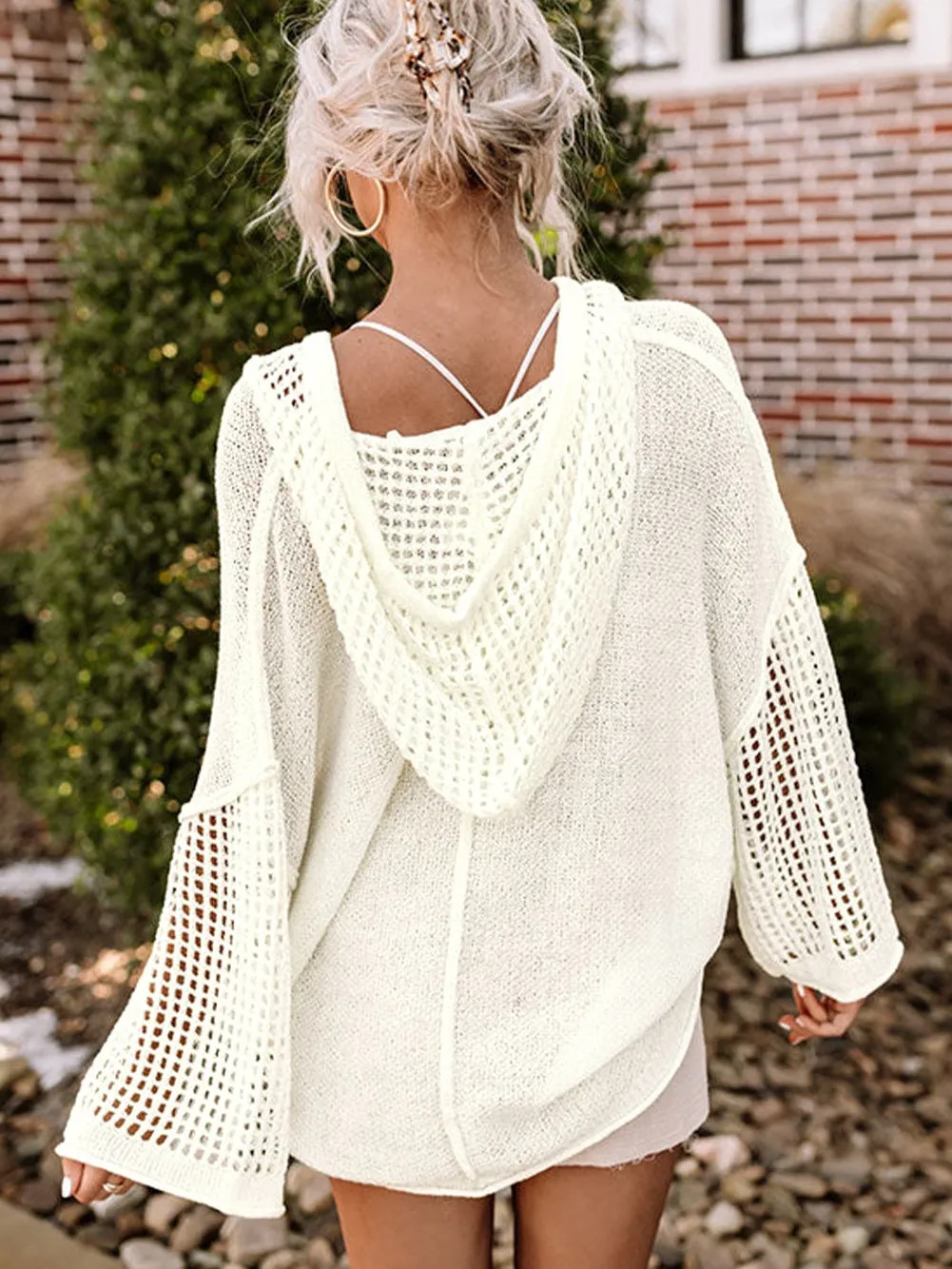 Beach Crochet Hoodie