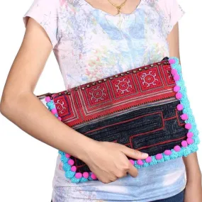 Belle Rhapsody Textile Vintage Clutch - Thailand