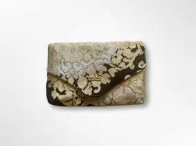 Black and Gold Mandala Clutch