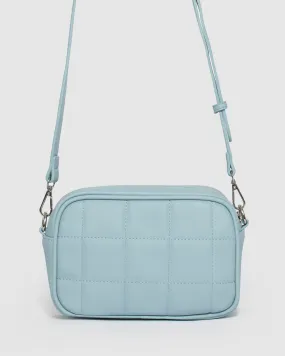 Blue Amy Quilt Crossbody Bag
