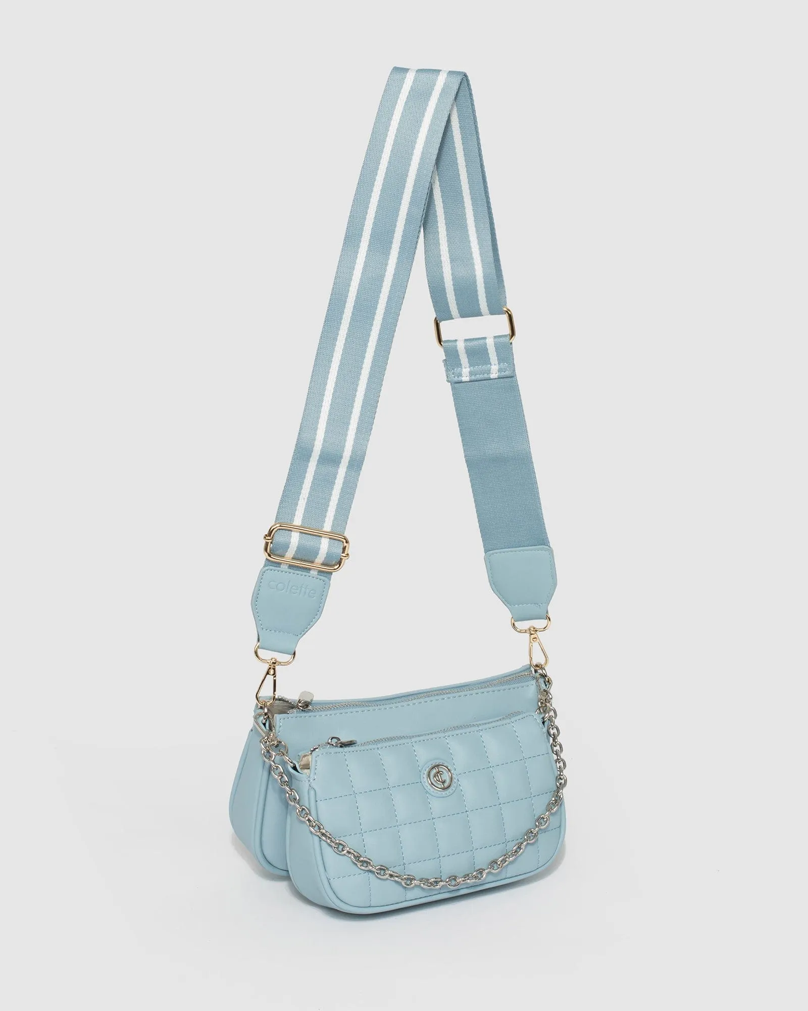 Blue Colette Webbing Strap