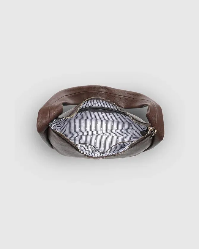 CAPRI SHOULDER BAG CHOCOLATE