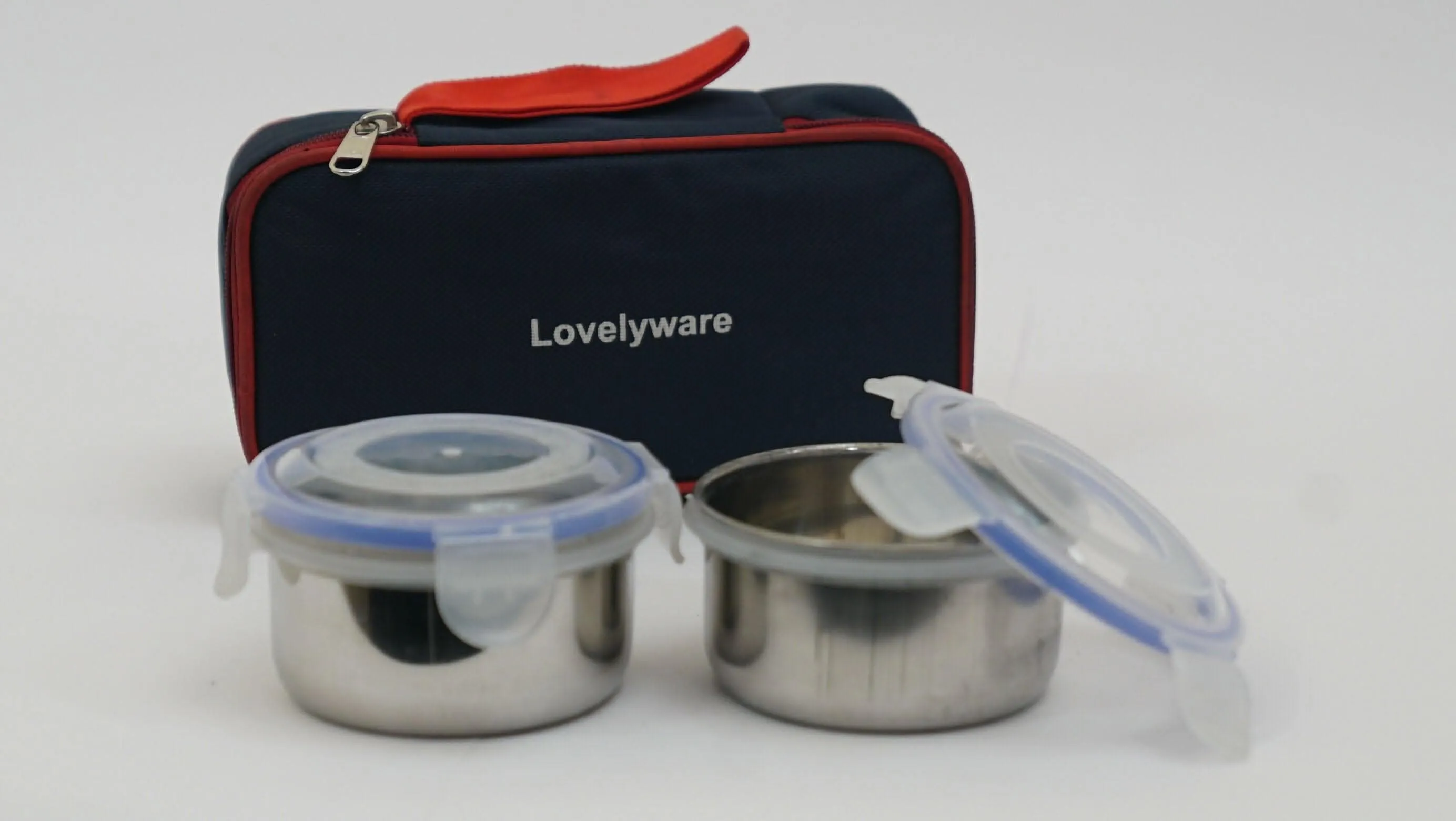 Capsule Forelock Lunch Box (300ml*2 Container With Bag)