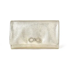 Carlyle Clutch in Gold