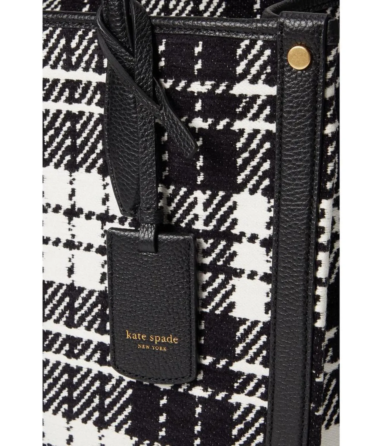 Celebration Plaid Market Medium Tote