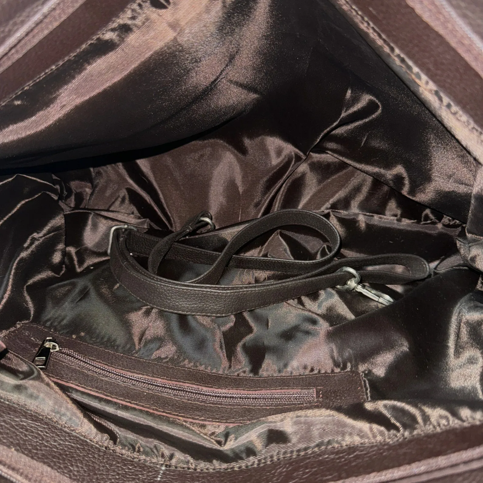 Cowhide Fur Tote Bag Patchwork Pattern