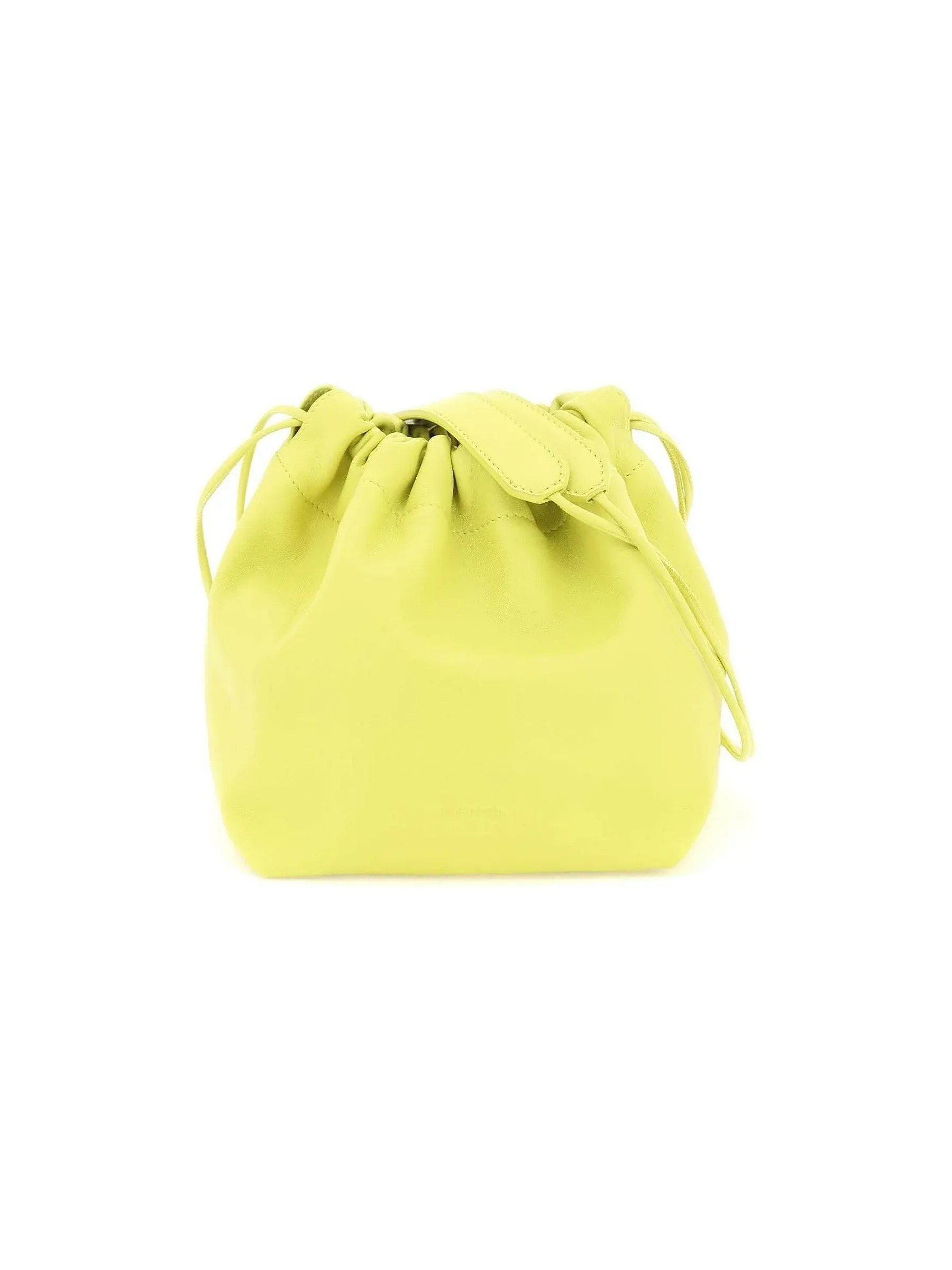 Dumpling Gathered Leather Handbag