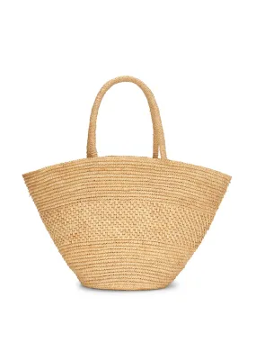 Emilie raffia beach bag