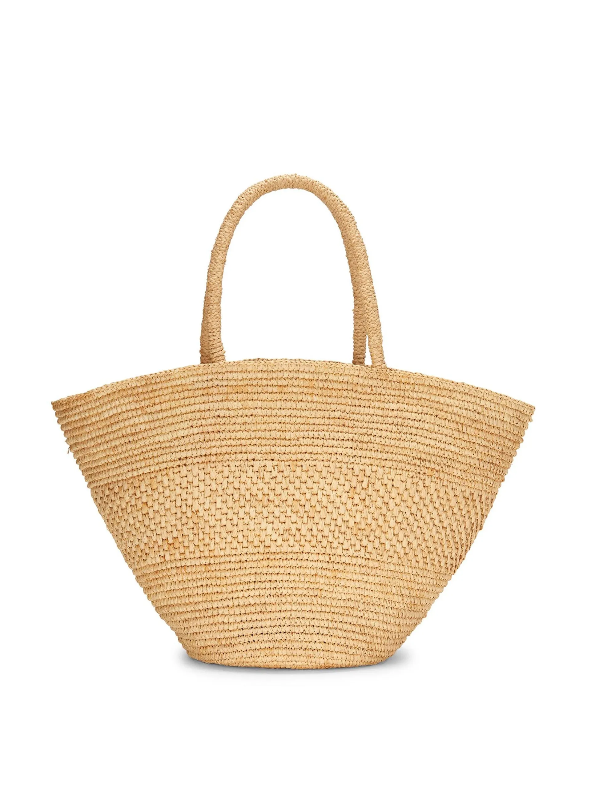 Emilie raffia beach bag