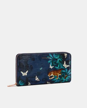 EULAA Houdinii Zip Leather Matinee - Navy