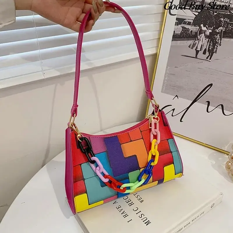 European Fashion Shoulder Purse Women Trendy Handbags Retro Leather Designer Totes Bags Ladies Clutches Party Wedding Brand Bag