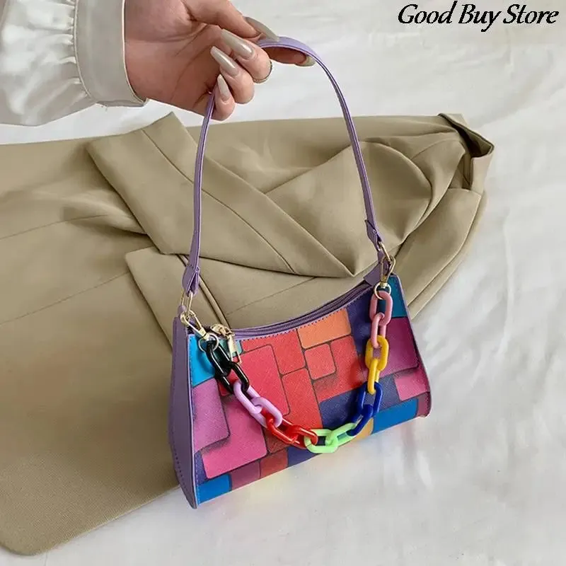 European Fashion Shoulder Purse Women Trendy Handbags Retro Leather Designer Totes Bags Ladies Clutches Party Wedding Brand Bag