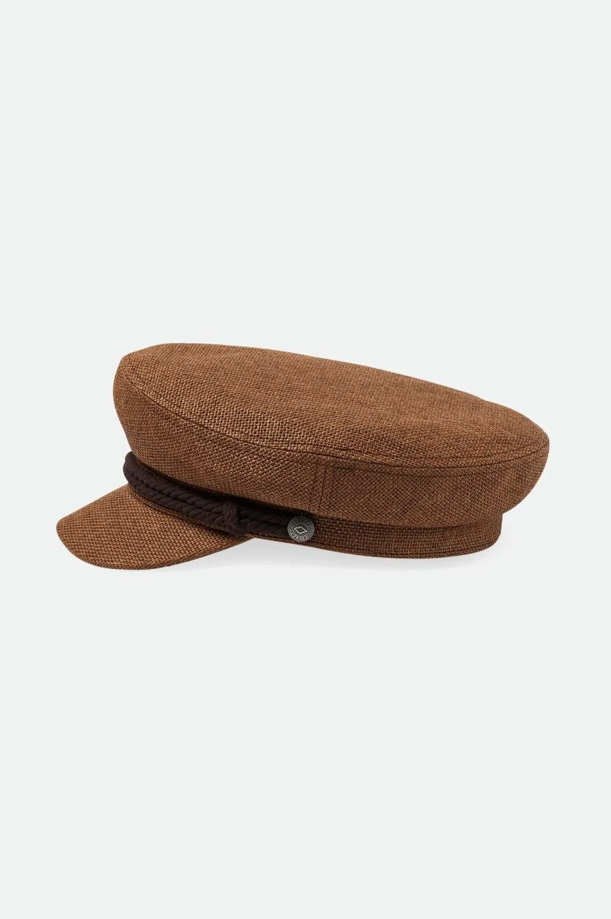 Fiddler Lightweight Fisherman Cap - Desert Palm Straw