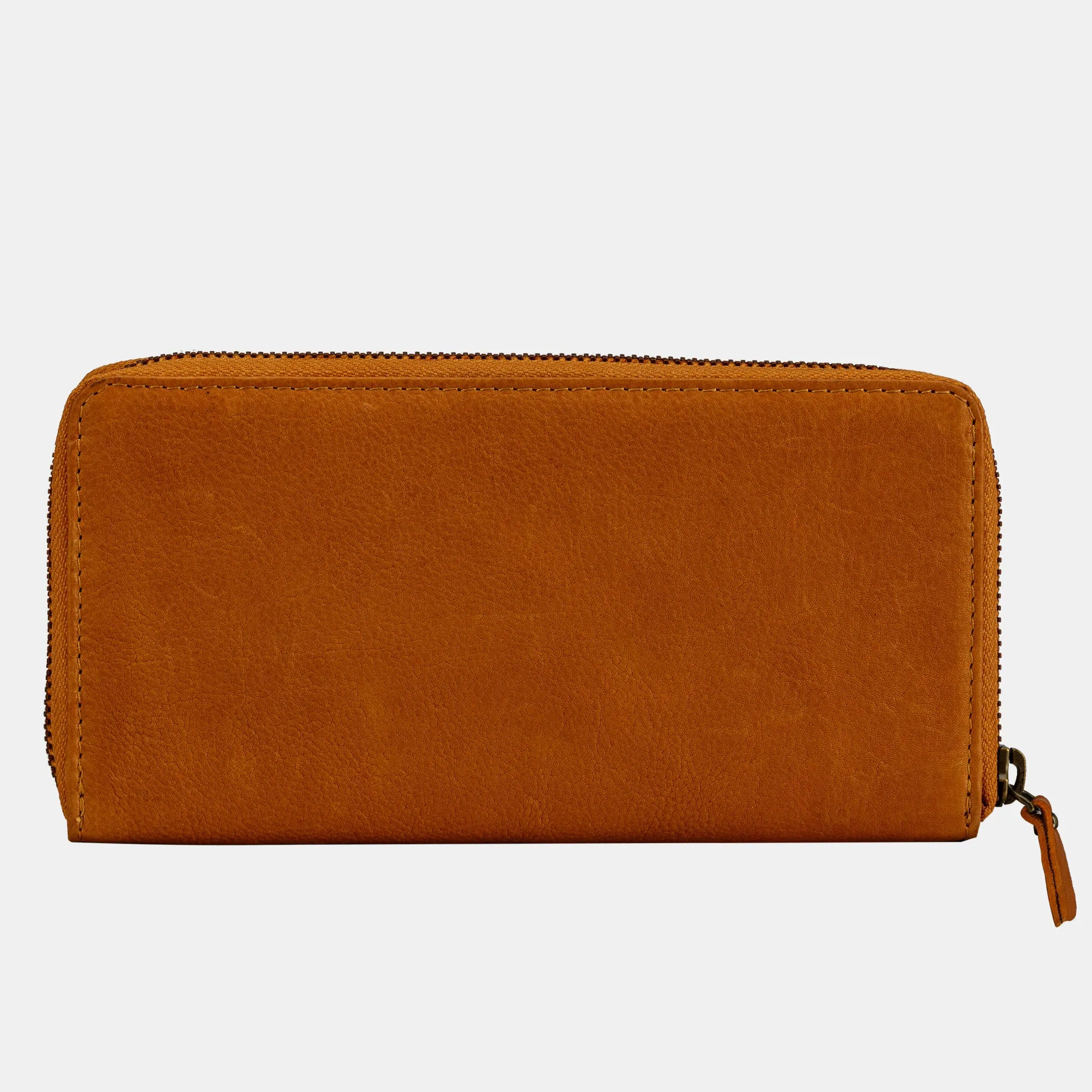 FINELAER Leather Women Wallet Purses Zip Around RFID