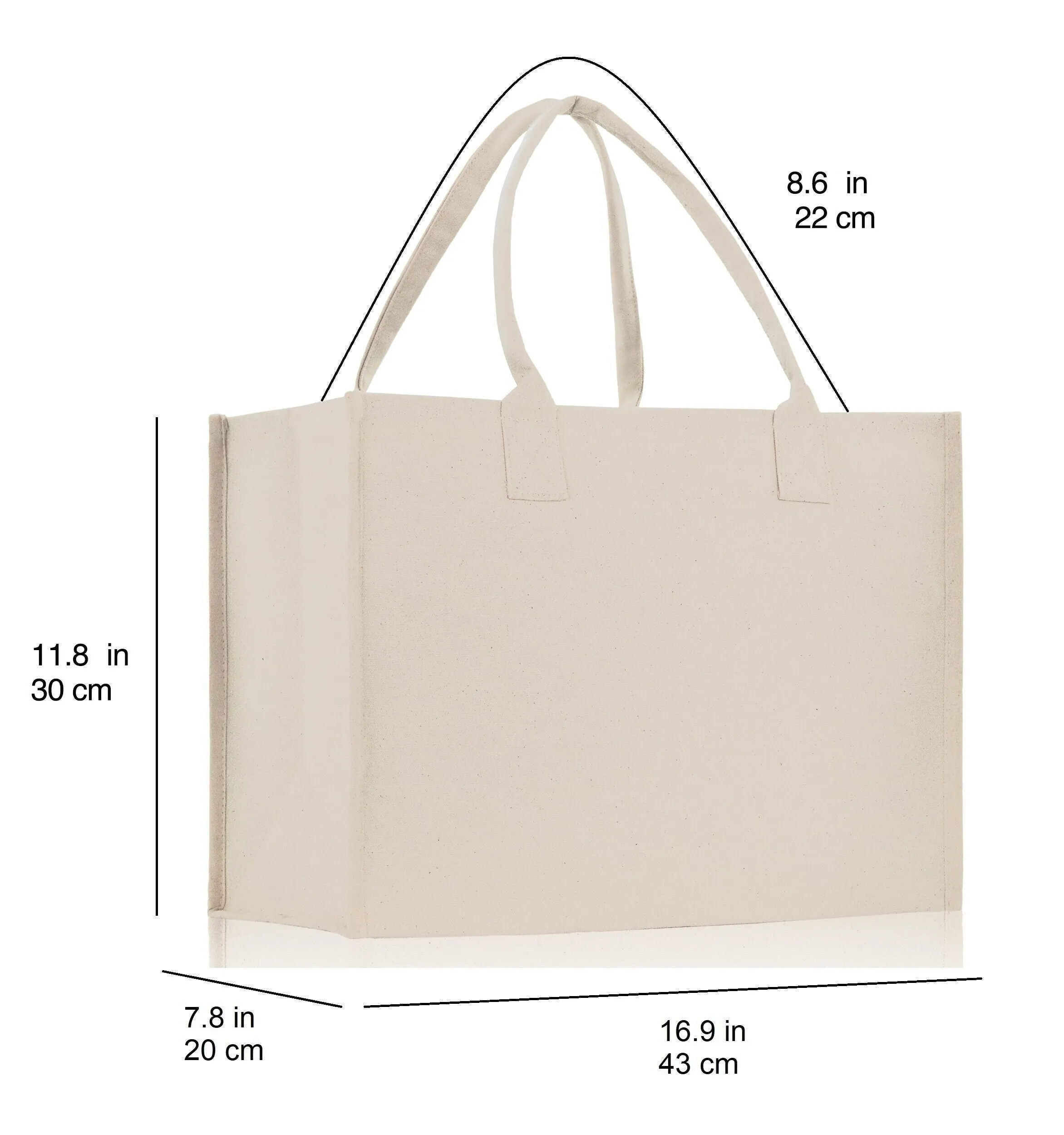 From Generation To Generation Bat Mitzvah Custom Name and Date Cotton Canvas Personalized Tote Bag Jewish Celebration Bag