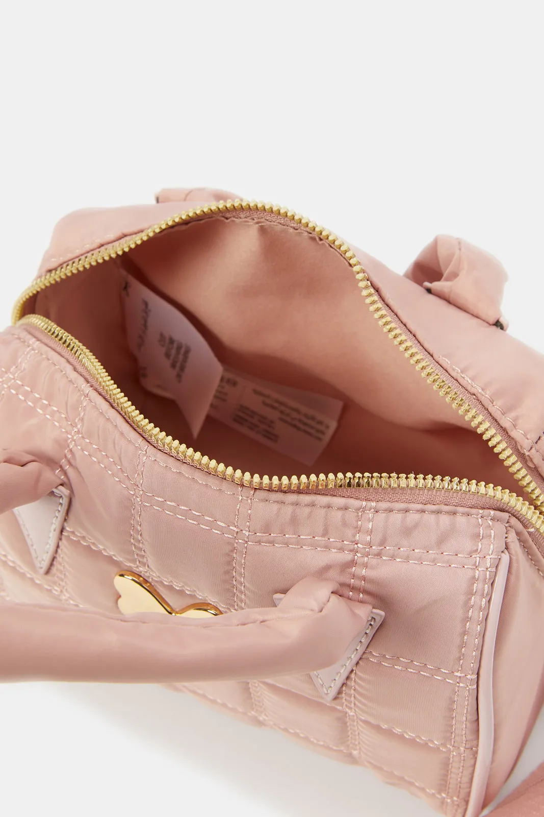 Girls Liliac Quilted Bollin Bag