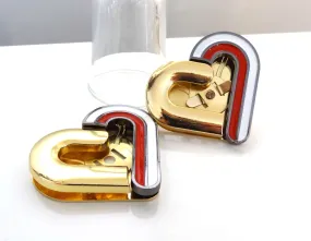 Heart Clasp - Magnetic Snap Closure