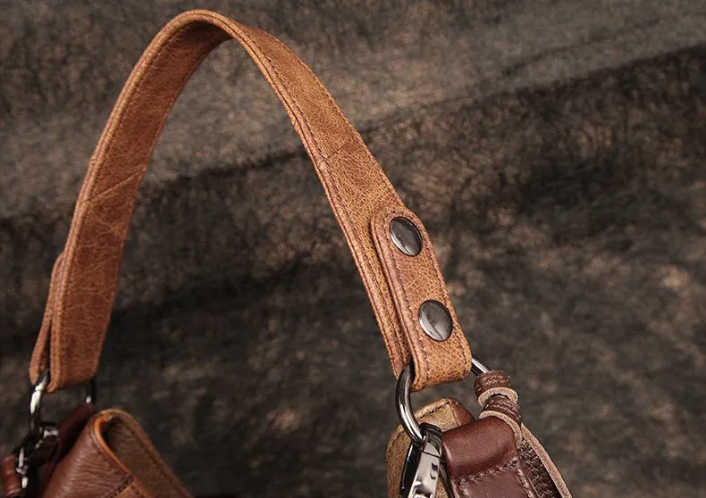 Ladies Genuine Leather Hobo Bags Shoulder Handbags For Women