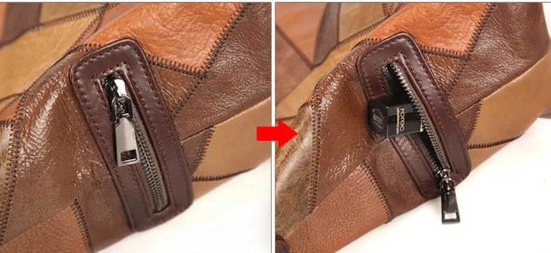 Ladies Genuine Leather Hobo Bags Shoulder Handbags For Women