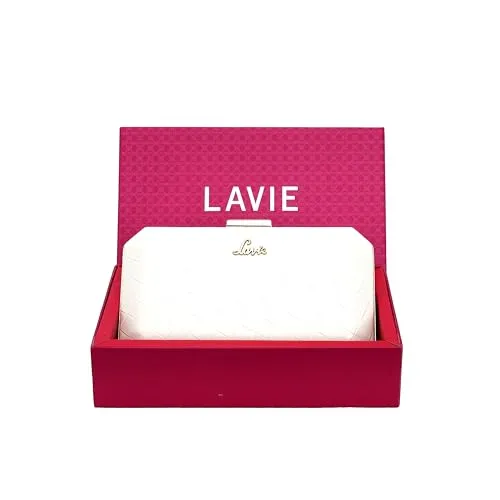 Lavie Women's Weave Octagon Gift Box Clutch | Ladies Purse Handbag