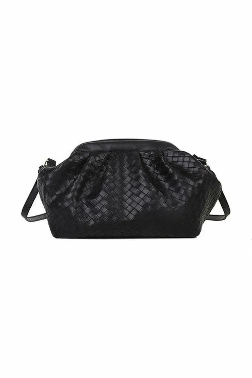 Leather Woven Bag