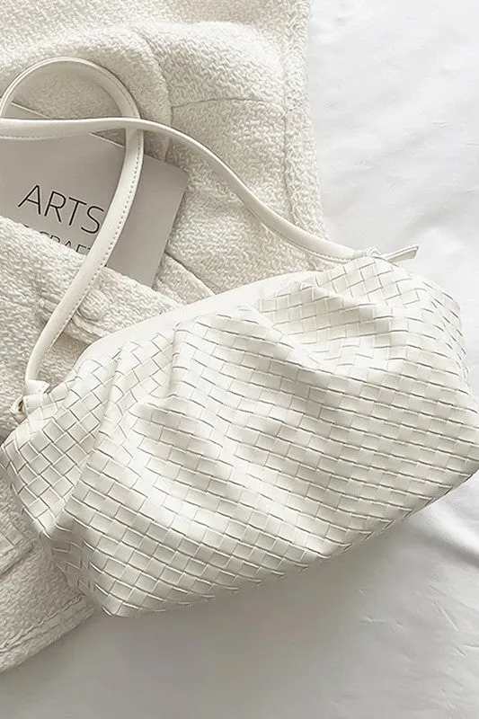 Leather Woven Bag
