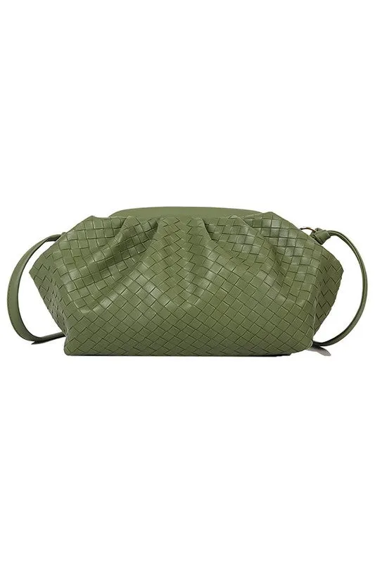 Leather Woven Bag