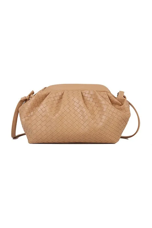 Leather Woven Bag
