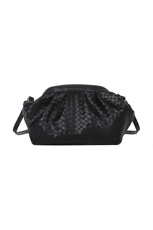 Leather Woven Bag