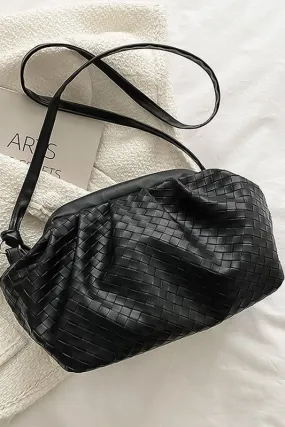 Leather Woven Bag