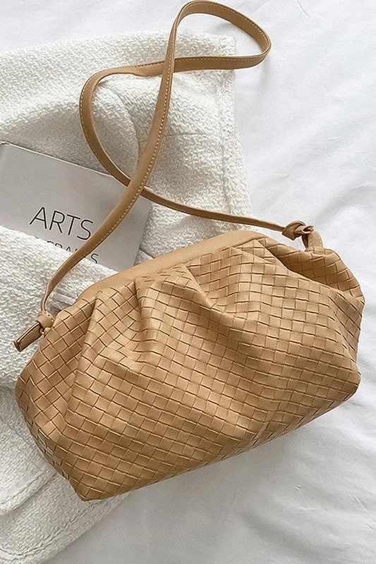 Leather Woven Bag