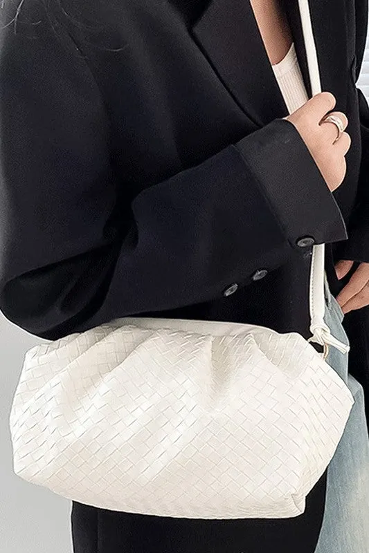 Leather Woven Bag