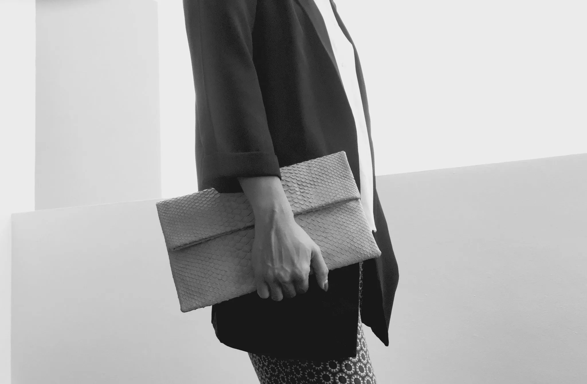 Mandalay Ash Foldover Clutch