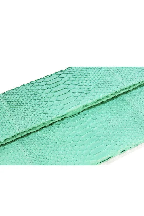 Mandalay Mint Foldover Clutch