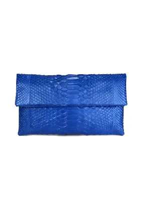 Mandalay Sapphire Foldover Clutch