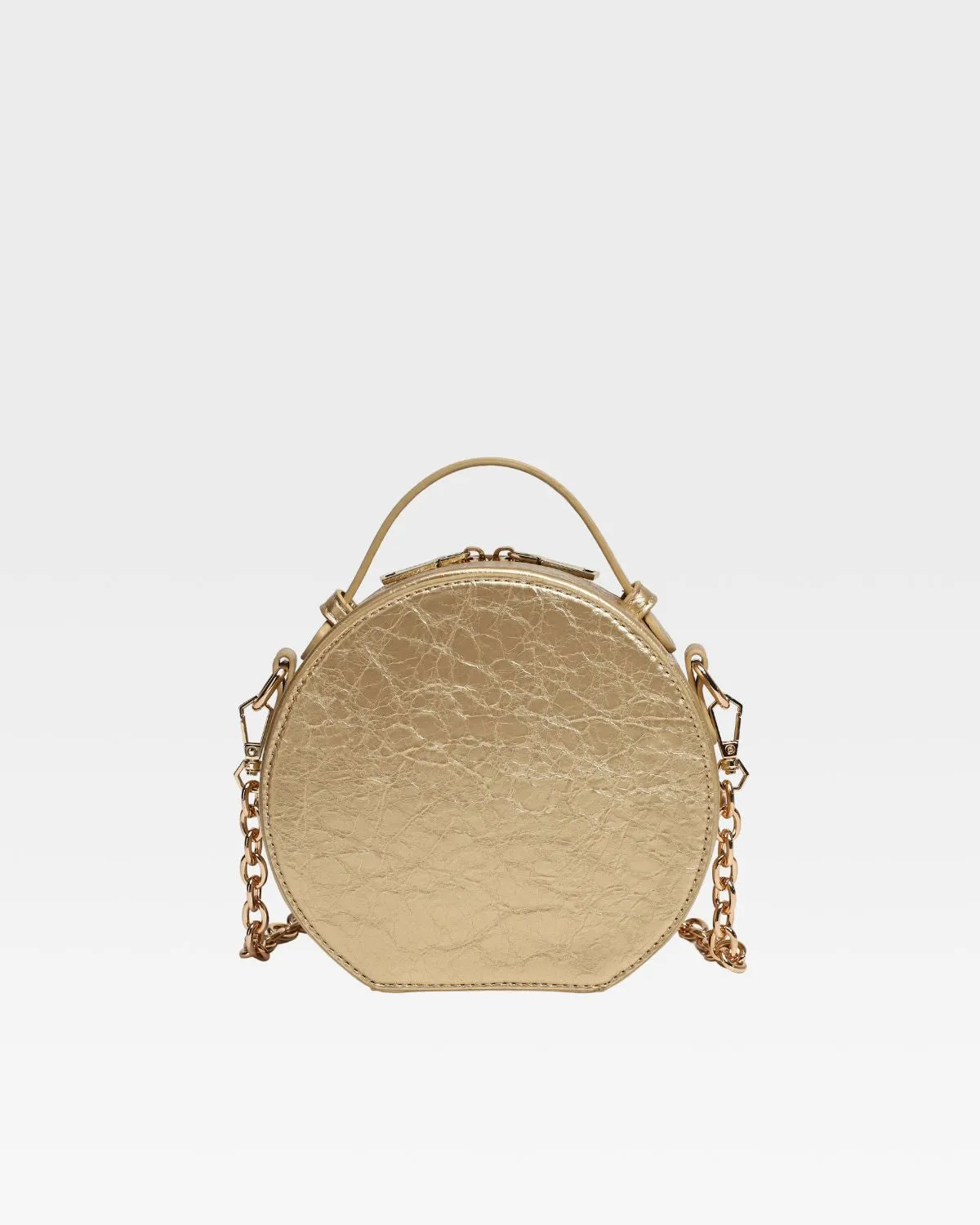 Mini Crossbody Bag in Gold