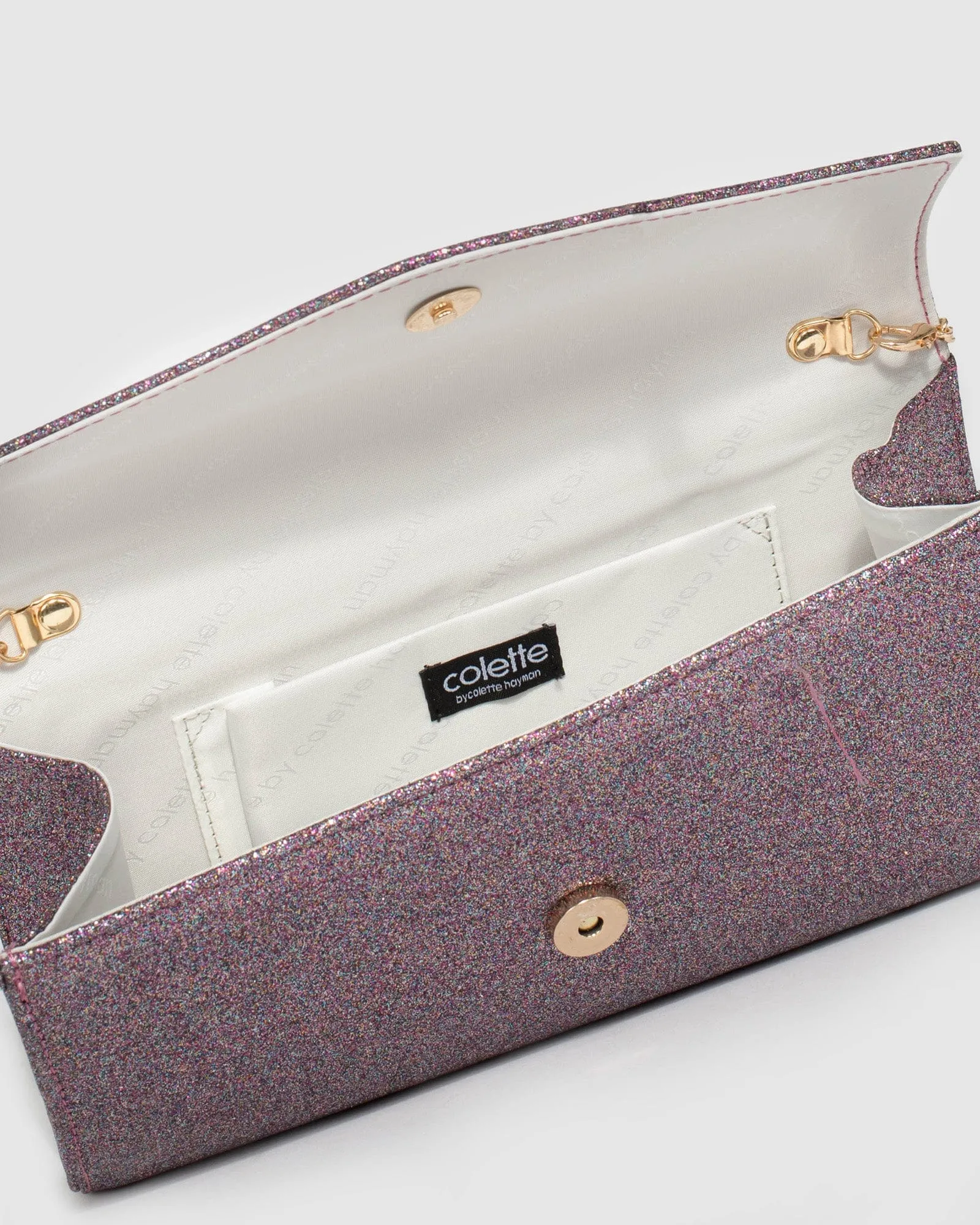 Multi Colour Breena Envelope Clutch Bag