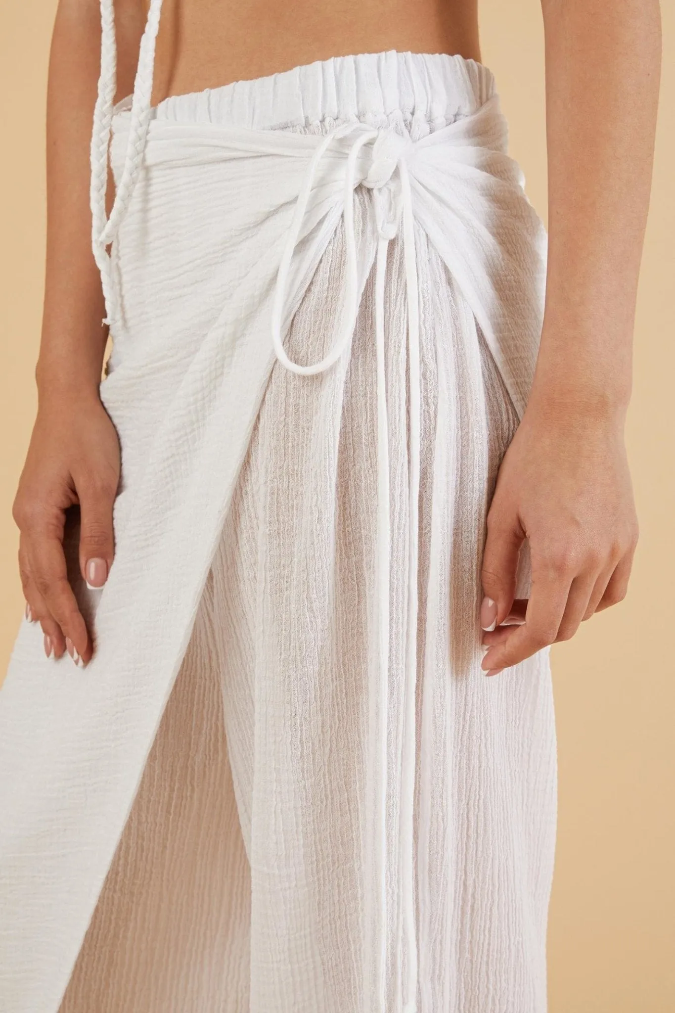 Nala Beach Pants - White