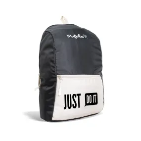 Nano Backpack 15 Ltr Just Do It Black   Beige