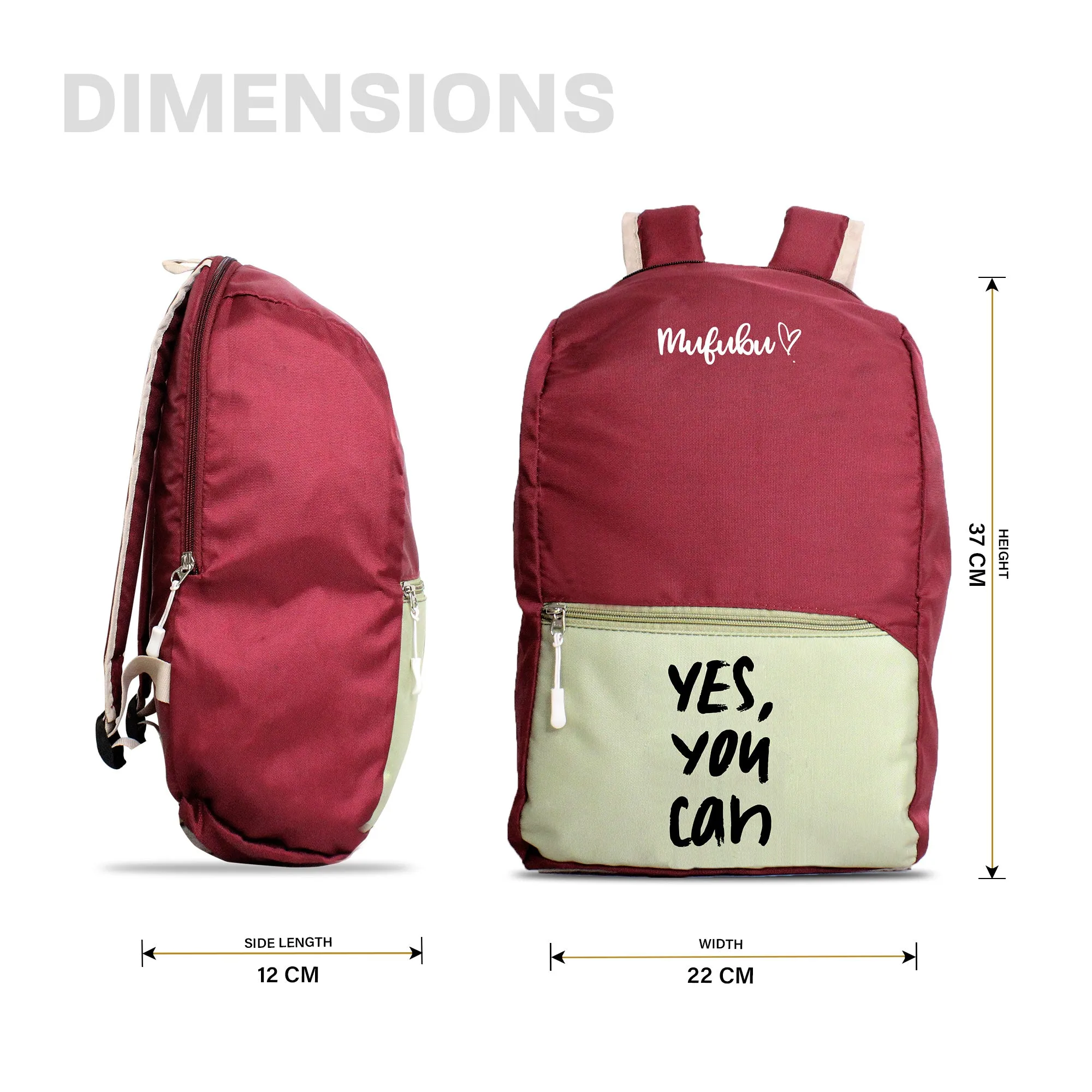 Nano Backpack 15 Ltr Yes You Can Pistachio Wine