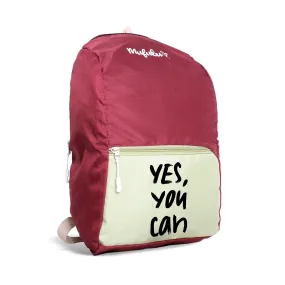 Nano Backpack 15 Ltr Yes You Can Pistachio Wine