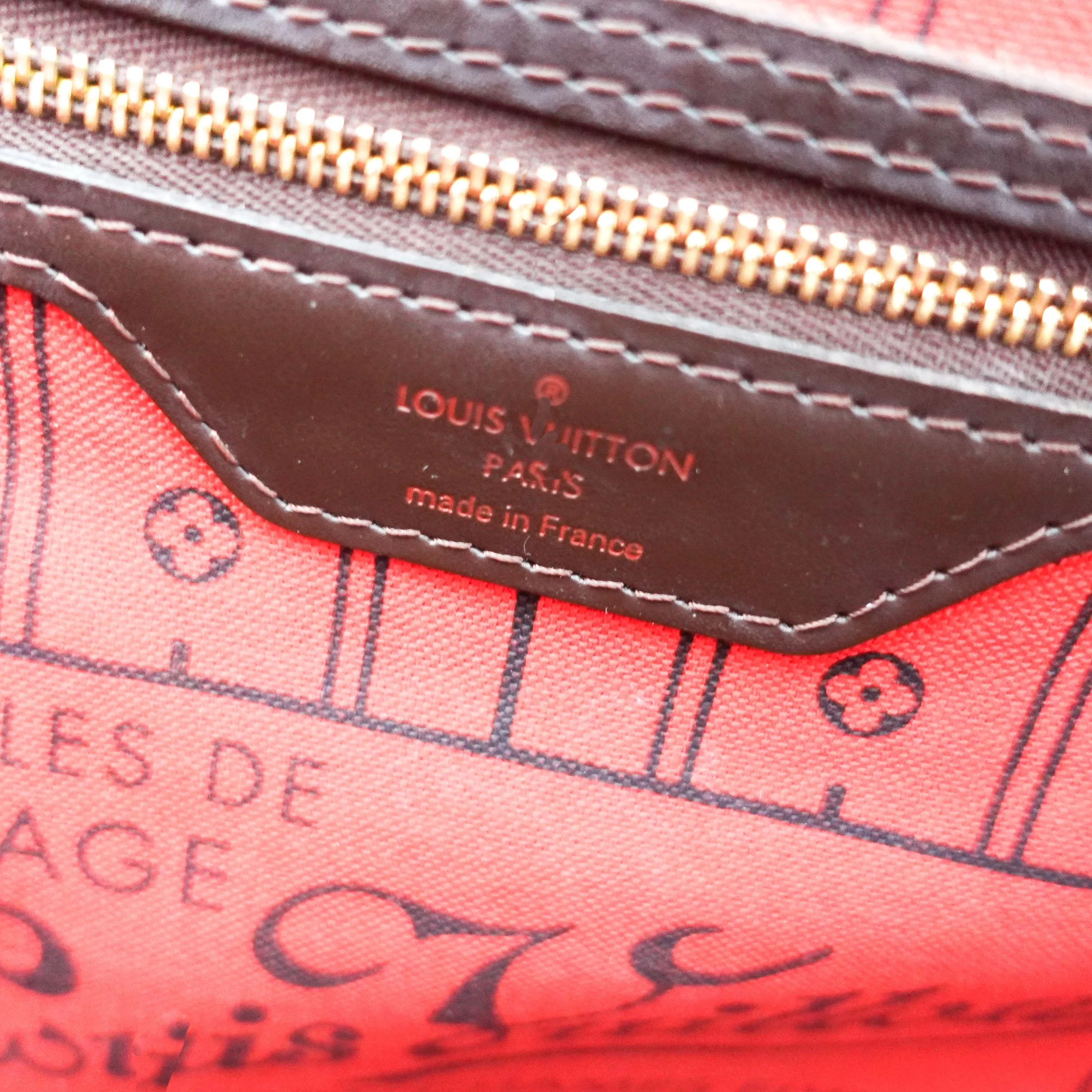 Neverfull MM Damier Ebene Canvas Tote Bag RRP £1.4k