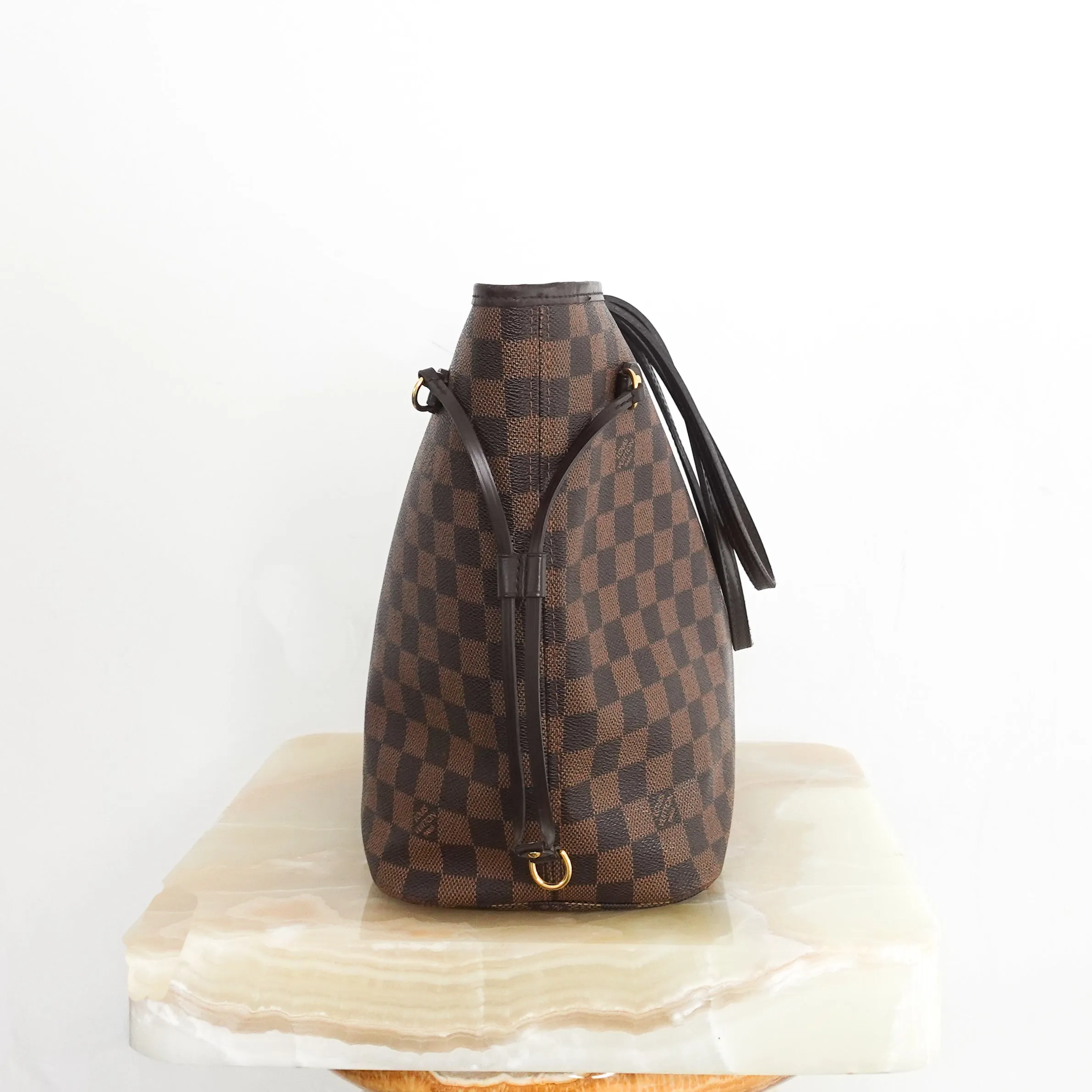 Neverfull MM Damier Ebene Canvas Tote Bag RRP £1.4k